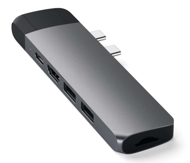 Satechi OUTLET - Pro Hub z Ethernet do MacBook (space gray) - 1366961 - zdjęcie